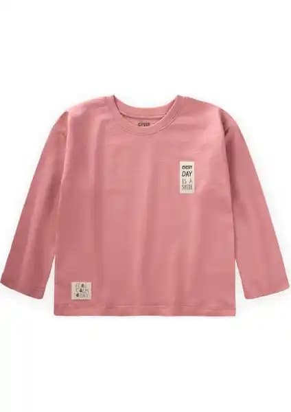 Cigit Mevsimlik Çocuk T-Shirt 2-10 Yaş Kızlar İçin Rahat ve Şık Tasarım