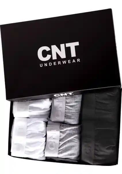 Cnt Erkek Boxer Likralı 6'lı Premium Paket: Konfor ve Kalitenin Günlük Kullanımda Buluşması