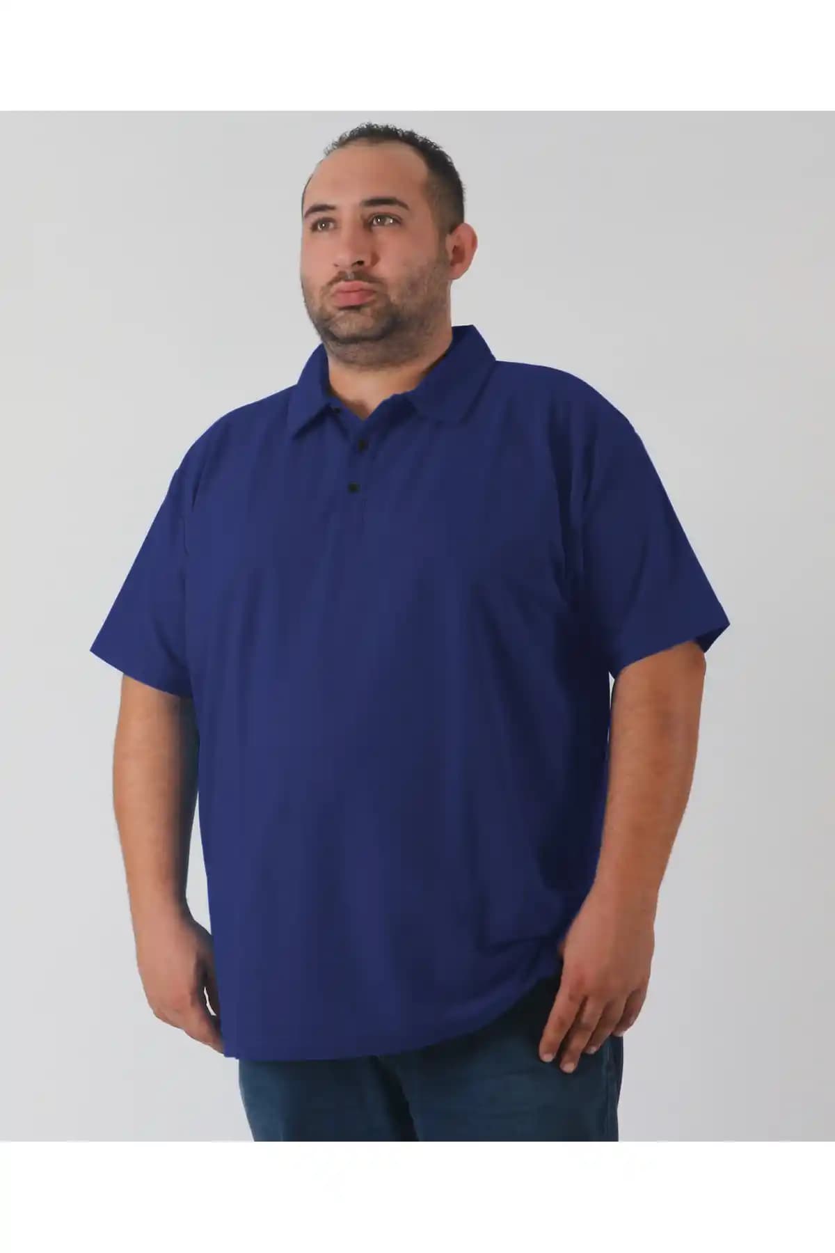 Crosswise Rood Unisex Lacivert Polo Yaka T-shirt: Şıklık ve Konforun Buluşması