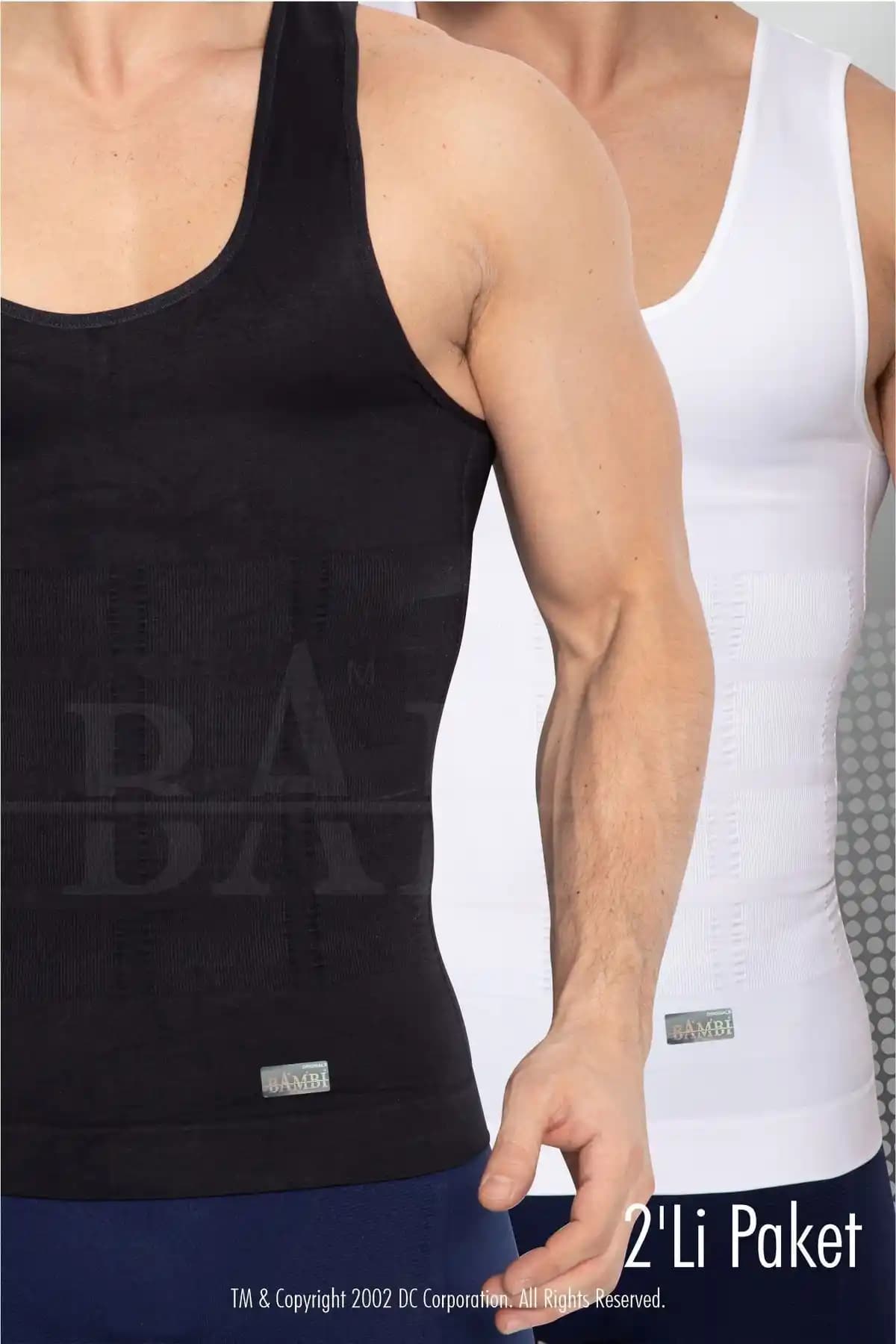 DC 2 Adet Erkek Korse Atlet Günlük Şıklık ve Konfor Sunan Modern Tasarım