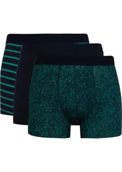 DeFacto Regular Fit 3'lü Boxer Seti: Konfor ve Şıklık Sunan Erkek İç Giyim Ürünü