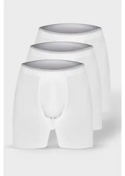 Donkshot 3 Adet Uzun Likralı Erkek Boxer Seti Yüksek Konfor ve Şıklık Sunar