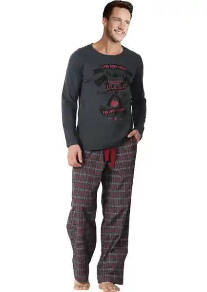 Doremi Dark Damon Erkek Pijama Takımı Konfor ve Şıklığı Bir Arada Sunar