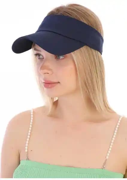 Elif İç Giyim UV Koruyucu Unisex Vizörlü Güneş Şapkası - Modern ve Fonksiyonel Tasarım