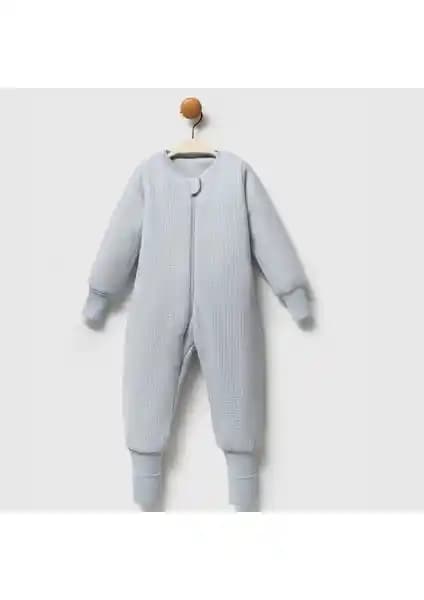 Ella Bonna Fermuarlı Bisiklet Yaka Uyku Tulumu Bebekler İçin Konfor ve Güvenlik Sağlar