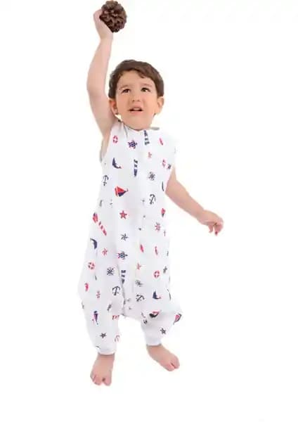 Enhitbaby Yazlık Bebek Uyku Tulumu 0,5 Tog Konfor ve Güvenlik İçin Tasarlandı