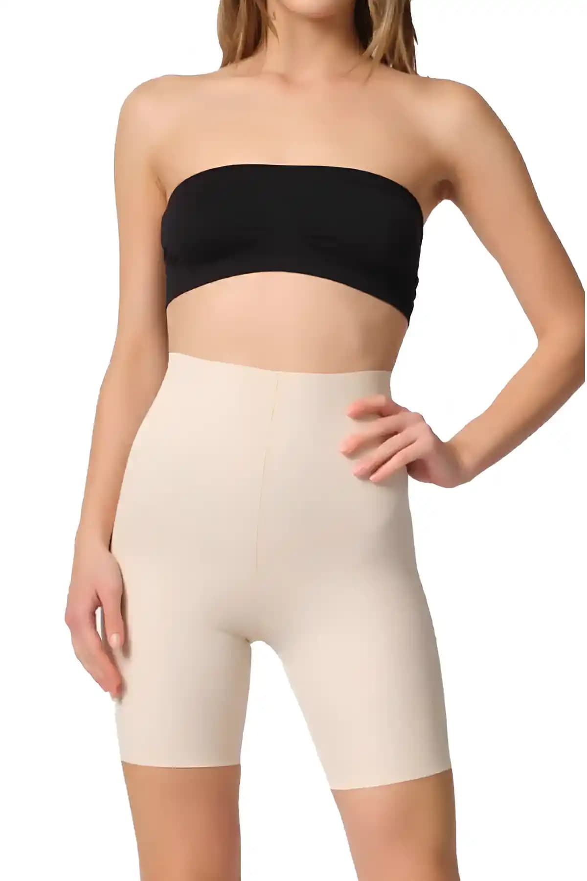 FİT WOMEN İz Bırakmaz Etkili Lazer Kesim Paçalı Korse Günlük Şıklık ve Konfor Sağlar