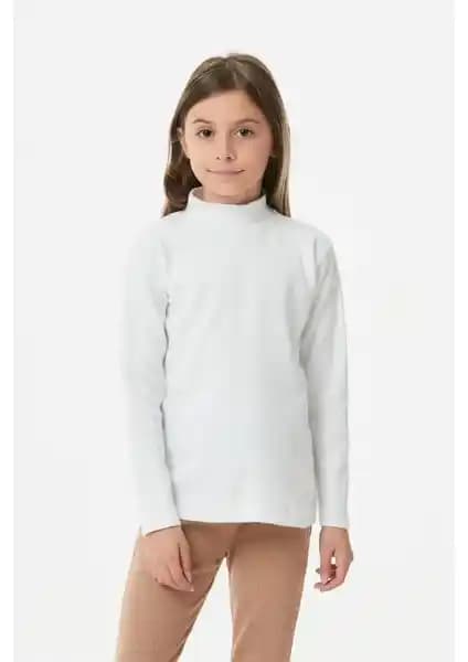 FullaModa Fitilli Dik Yaka Kız Çocuk Body: Şıklık ve Konforun Mükemmel Buluşması