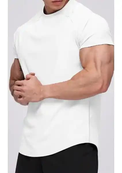 Ghassy Co Erkek Spor Tişörtü Modern Tasarım ve Yüksek Kaliteyle Günlük Şıklık