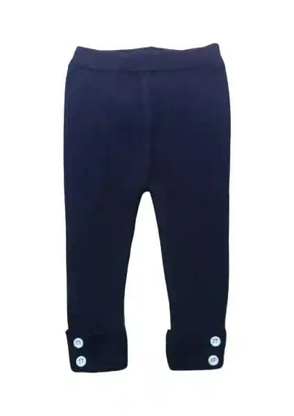 Gogo Bici Meriç Bebek Düğme Detaylı Fitilli Triko Tayt Çocuk Giyim Ürünü