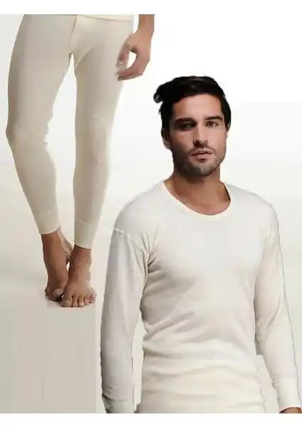 Hasyün Erkek 2'li Alt Üst Yün İçlik Seti: Kış Ayları İçin Yüksek Performanslı Konfor
