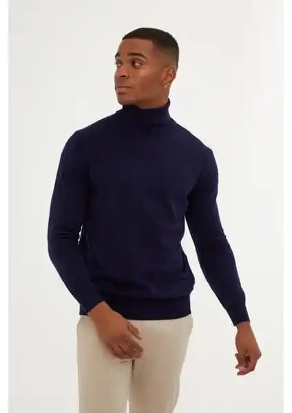Hatemoğlu Erkek Lacivert Regular Fit Balıkçı Yaka Triko Kazak Ürün Özellikleri ve Kullanım Alanları