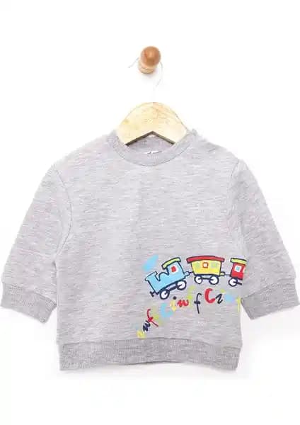 HelloBaby Erkek Bebekler İçin Az Şardonlu Aslan Desenli Sweatshirt İncelemesi