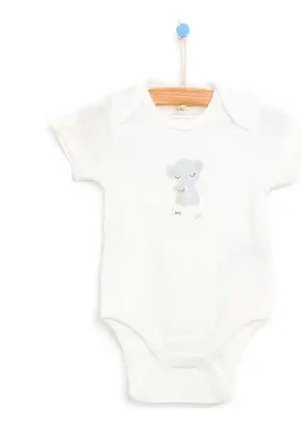HelloBaby Minimal Kısa Kol Body: Rahat ve Şık Bebek Giyim Seçeneği