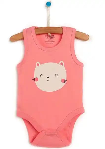 HelloBaby Sevimli Hayvan Surat Atlet Body Bebekler İçin Konfor ve Şıklık Sunan Unisex Tasarım