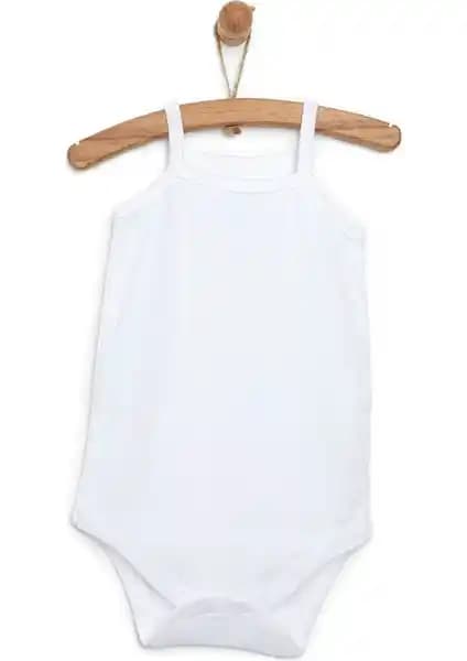 HelloBaby Unisex Beyaz Bebek Body: Sağlıklı ve Konforlu Giyim Seçeneği