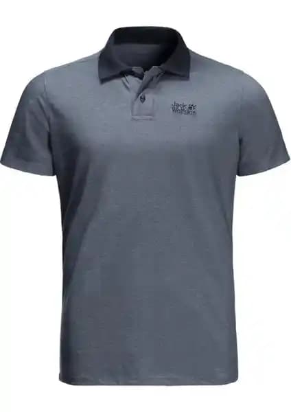 Jack Wolfskin Pokut Polo Erkek Polo T-shirt: Şıklık ve Konforun Modern Buluşması
