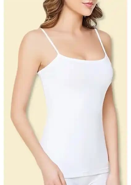 Kadın Pamuklu Ribana İp Askılı Atletler: Rahat ve Şık Günlük Giyim Seçenekleri