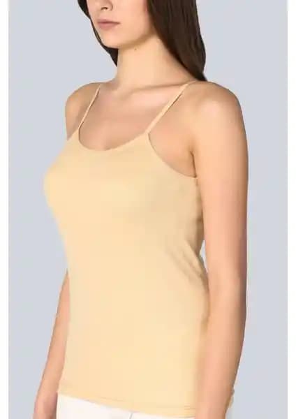 Kadınlar İçin Pamuklu Ribana Askılı Atletler 3'lü Paket Konfor ve Şıklık Bir Arada