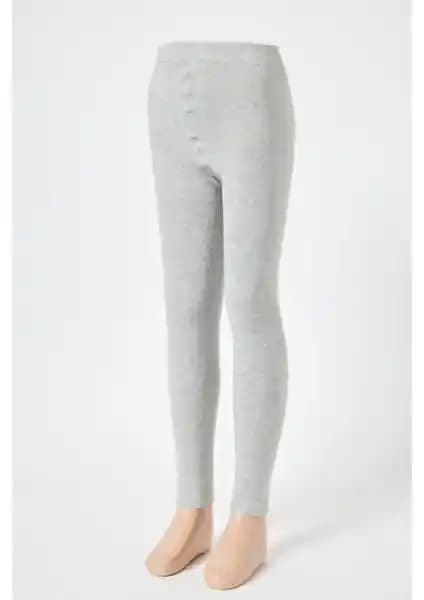 Katia & Bony İçli Havlu Çocuk Tayt Gri: Yüksek Kalite ve Sıcak Tutma Özelliğiyle Kış İçin Uygun