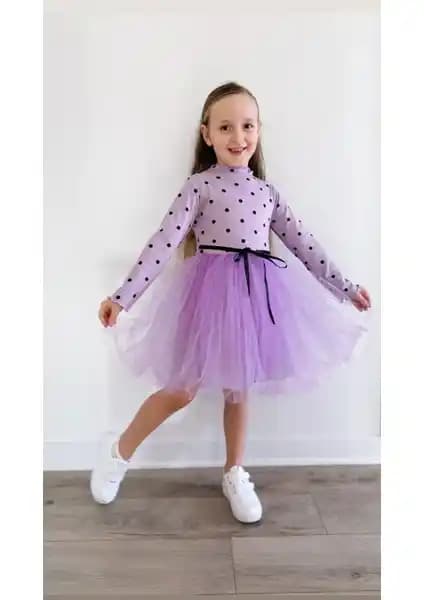 Linda Kız Çocuk Prenses Kabarık Tütü Elbise - Şık ve Rahat Yazlık Çocuk Giyim Ürünü