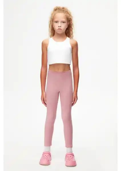 Lovetti Gül Kurusu Kız Çocuk Kışlık Tayt: Rahat ve Sıcak Günlük Kullanım İçin Ideal