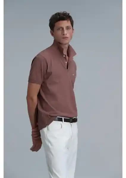 Lufian Laon Smart Erkek Polo Tişört: Şıklık ve Konforun Modern Buluşması