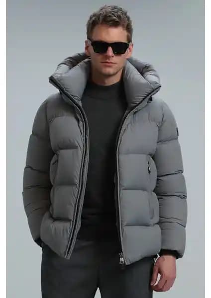 Lufian Tommy Kaz Tüyü Erkek Montu: Şık ve Sıcak Tutucu Kış Dış Giyim Seçeneği