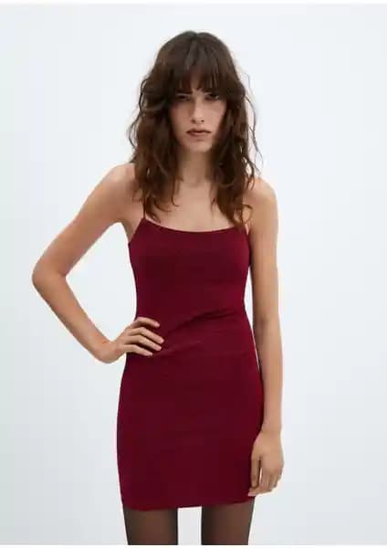 Mango Lurex Askılı Elbise: Şık ve Modern Kadınlar İçin Kısa Gece Elbisesi Önerisi