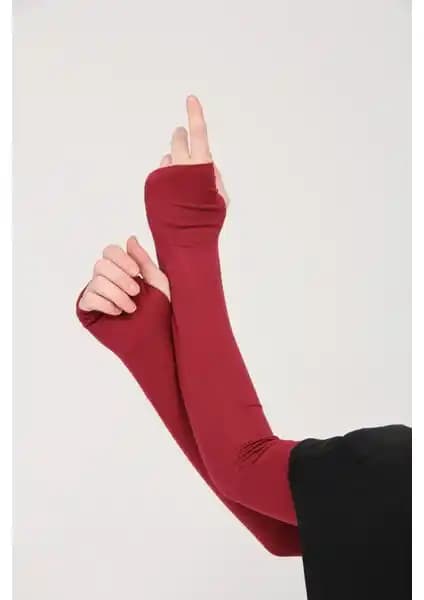 Manolya Şal Parmak Geçmeli Kaymayan Kolluk: Şıklık ve Konfor Sunan Kadın Aksesuarı