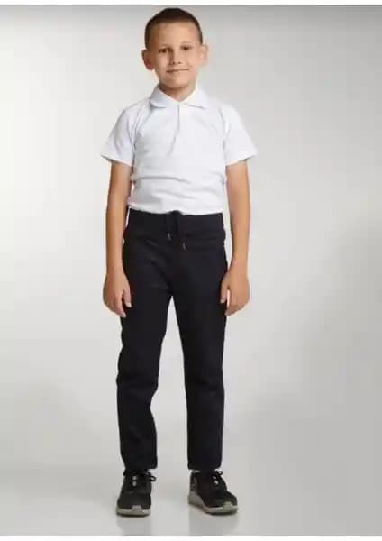 Mavimoure Çocuk Beli Ribanalı Tam Lastikli Kanvas Kumaş Okul Pantolonu İnceleme ve Özellikleri