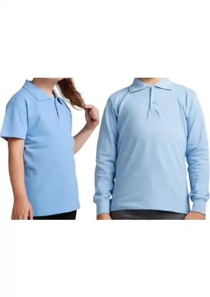 Mavimoure Unisex Polo Yaka 2'li T-Shirt: Şıklık ve Konforun Modern Buluşması