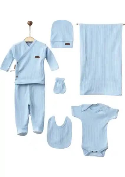 Maxhilda Bebek Seti 7 Parça Hastane Çıkışı Konfor ve Şıklık Bir Arada