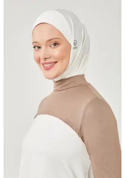 Melodi Scarf Kadın Tesettür Balıkçı Yaka Boyunluklu Kolluk Şıklık ve Konfor Sunan Organik Aksesuar