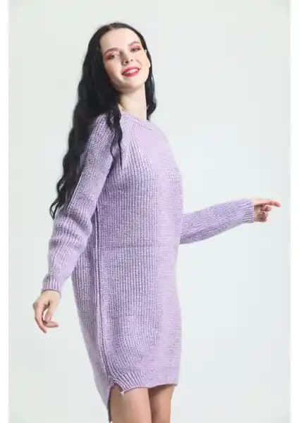 Moda Tekcan Oversize Triko Elbise Yeni Sezon Kadın Şıklığı ve Rahatlık Bir Arada