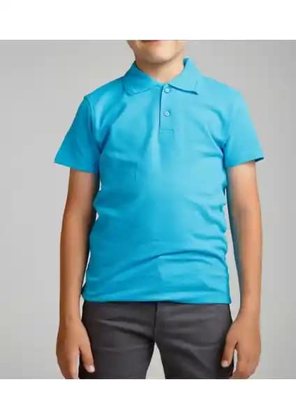 Nacar Çarşı Çocuk Polo Yaka Kısa Kollu Turkuaz Okul T-Shirt İnceleme ve Özellikleri