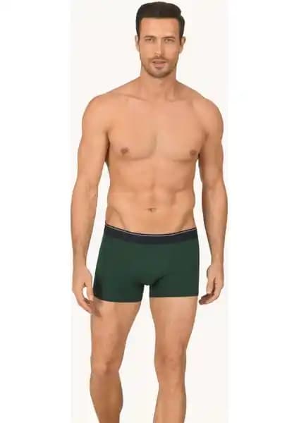 NBB Yeşil Hendrix Modal Boxer: Günlük Kullanım İçin Rahat ve Şık Erkek İç Giyim Ürünü