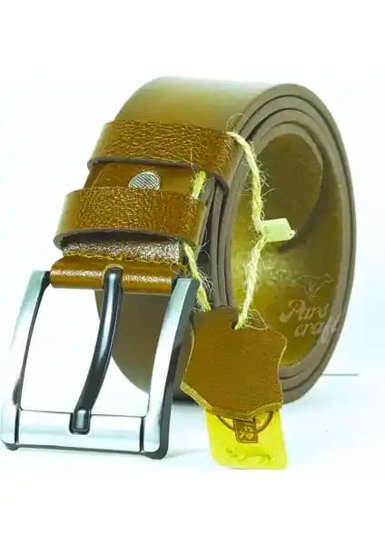 Partscraft Parscraft Erkek Deri Kemer Günlük Şıklık ve Dayanıklılık İçin Uygun