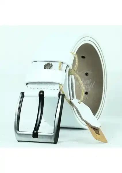 Partscraft Parscraft Hakiki Manda Derisi Erkek Kemerleri Günlük Kullanım İçin Uygun