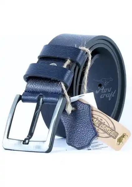 Partscraft Parscraft Hakiki Manda Derisi Erkek Kemerleri Şıklık ve Dayanıklılık Sunar