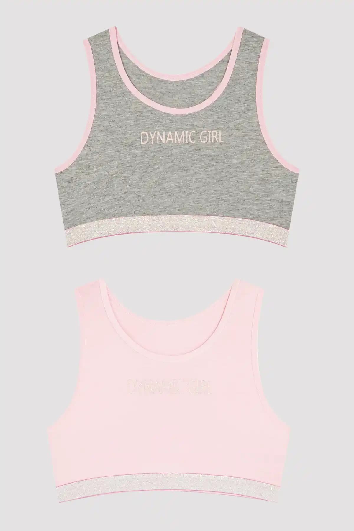 Penti Çok Renkli Kız Çocuk Desenli Spor Büstiyeri: Konfor ve Renkli Tasarımın Buluşması