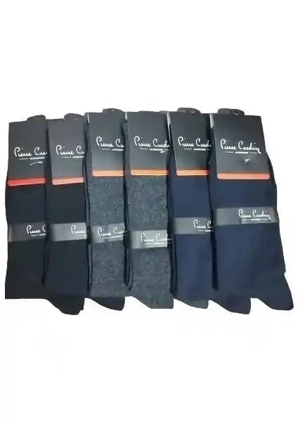 Pierre Cardin 6'lı Erkek Pamuk Çorap Seti Çok Mevsim Şıklık ve Konfor Sağlar