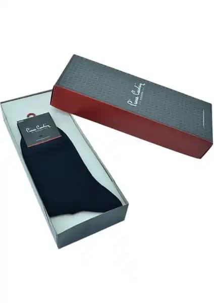 Pierre Cardin Erkek Bambu Çorap 6'lı Set Lacivert Şık ve Rahat Günlük Kullanım