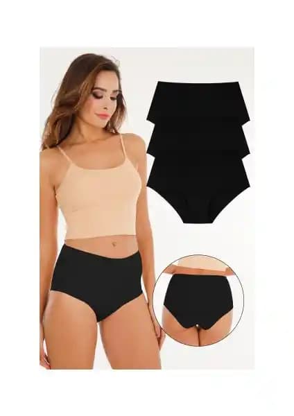 Sensu Kadın Yüksek Bel Lazer Kesim Külot: Konfor ve Şıklığı Bir Arada Sunan İç Giyim Ürünü