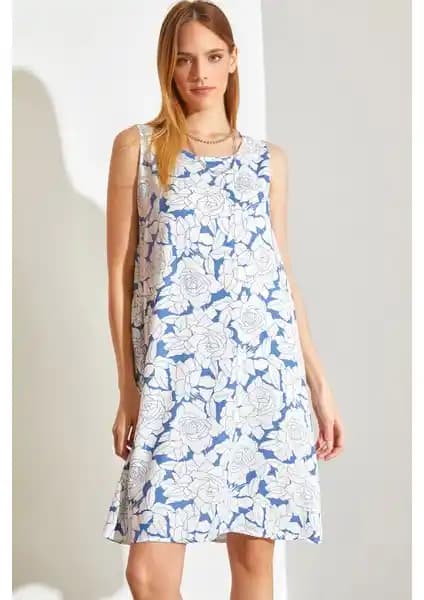 Shade Çiçek Desenli Viskon Elbise: Yazlık Rahat ve Şık Kadın Elbisesi Seçenekleri