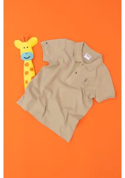 U.S. Polo Assn. Erkek Çocuk Açık Haki Tişörtü Günlük Şıklık ve Rahatlık Sunar