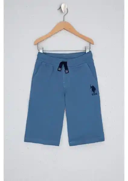 U.S. Polo Assn. Erkek Çocuk İndigo Örme Şort: Şıklık ve Konfor Bir Arada