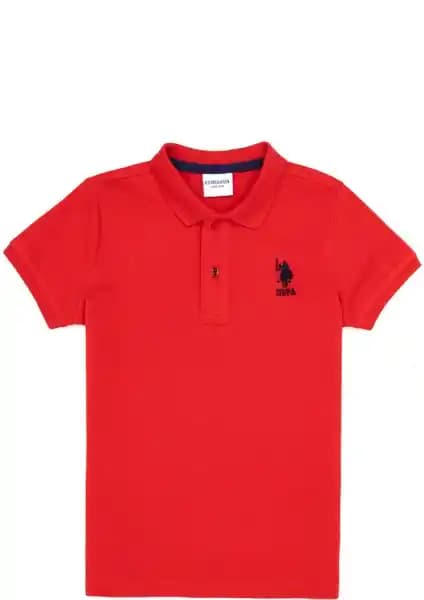 U.S. Polo Assn. Erkek Çocuk Kırmızı Tişörtü Günlük Şıklık ve Konfor Sunar