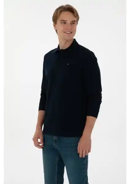 U.S. Polo Assn. Erkek Lacivert Sweatshirt: Şık ve Rahat Günlük Giyim Seçeneği