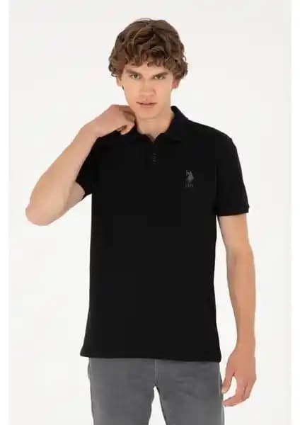 U.S. Polo Assn. Erkek Siyah Basic Tişört: Modern ve Konforlu Günlük Giyim Seçeneği